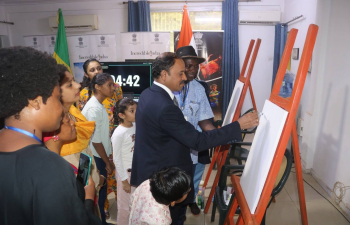 Online Workshop on Madhubani painting and Viksit Bharat painting competition held at the Chancery on (11 August 2026)